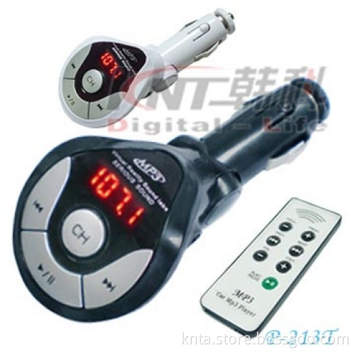 KNT LED mp3 fm modulator with remote control--P-213T